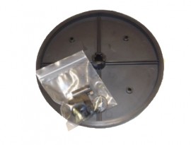 Trumeter 007574 Measuring Wheel, metric, 1/2 m circumference-