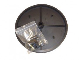 Trumeter 007574 Measuring Wheel, metric, 1/2 m circumference-