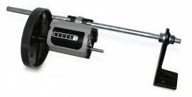 Trumeter 2401-13MFG 1-Wheel Mechanical Length Measuring Unit, Feet/Inches, Top-Going-