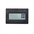 Trumeter 3410 Series Electronic LCD Hour Meter with non-reset, 1/4" spade terminal, snap-in case-