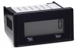 Trumeter 6300-2500-0000 Dual-Range Electronic LCD Counter with Front-Panel Reset, 10 to 300 VDC, 20 to 300 VAC-