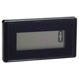 Trumeter 6320 Series Electronic LCD Hour Meter with redi-alert, 3 to 30 V DC input, progamming and function presets-