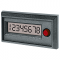 Trumeter 7110DIN 8 Digit LCD Self Powered Totalising Counters with reset, 24 x 48 DIN standard case, unidirectional, count-up-