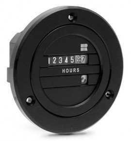 Trumeter 711-0164 Electromechanical Hour Meter, 24 VAC, 60 Hz-