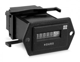 Trumeter 711-0217 Electromechanical Hour Meter, 24 VAC, 60 Hz-