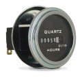 Trumeter 732-0013 Totally-Sealed DC Hour Meter, 10 to 80 VDC, Round Cup-