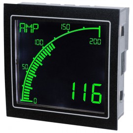 Trumeter APM-SHUNT-ANO APM Shunt Panel Meter with Outputs, Negative LCD-