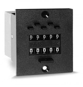 Trumeter BVA1511/110VAC/10CPS 5-Digit Electromechanical Preset Counter, 110 VAC, 10 CPS-