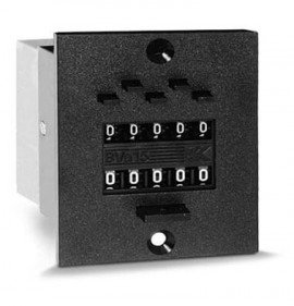 Trumeter BVA1511/110VAC/10CPS 5-Digit Electromechanical Preset Counter, 110 VAC, 10 CPS-