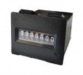 Trumeter E760 Series Non-Reset Totalizing Counter, 12 V DC, 25 CPS, panel mount-