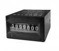 Trumeter E760 Series Non-Reset Totalizing Counter, 24 V DC, 25 CPS, rear mount with terminal pins-