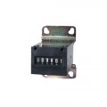 Trumeter KE-610 Series Non-Reset Totalizing Counter, 110 V DC, 10 CPS, diode suppression, front and base mount-