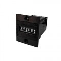Trumeter KE-610 Series Non-Reset Totalizing Counter, 24 V DC, 10 CPS, diode suppression, flange mount-
