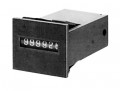 Trumeter KE-610 Series Non-Reset Totalizing Counter, 12 V DC, 10 CPS, diode suppression, rear mount-