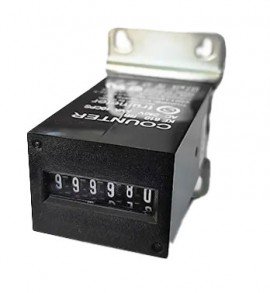 Trumeter KE-610 Series Non-Reset Totalizing Counter, 120 V AC, 10 CPS, base mount-