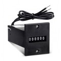 Trumeter P2-4916 Non-Reset Counter, 120 VAC, Panel-Mount-