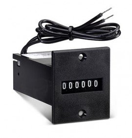 Trumeter P8-4916 Non-Reset Counter, 24 VDC, Panel Mount-