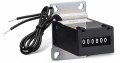 Trumeter RV9-4916D Non-Reset Counter with Diode Suppression, 12 VDC, Front/V-Base Mount-