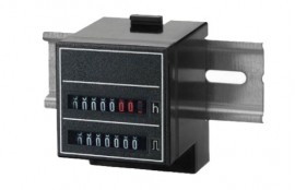 Trumeter SHC77110AC60 Hour Meter and Totalizer, 100 V AC, 60 Hz, DIN mount-