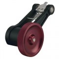 Trumeter TR3 Tru-Trac Series Encoder and Measuring Wheel with 18" cable, double knurled 12" circular, 12 CPR, quadrature A and B, line driver-