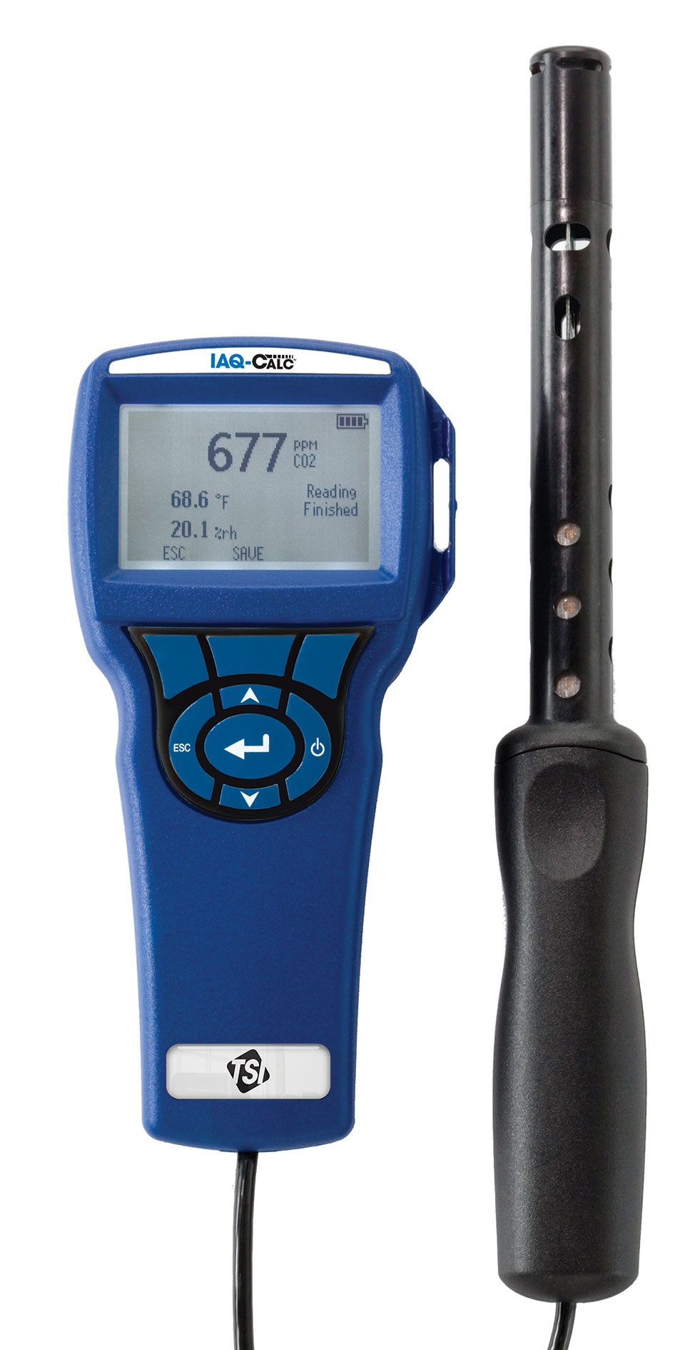 TSI Alnor IAQ-Calc 7545 Indoor Air Quality Meter, CO, CO2, Temp