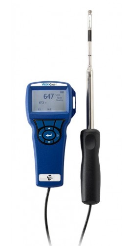 TSI 9535-A-AC VelociCalc Air Velocity Meter, 0 to 6000 ft/min (0 to 30 m/s), articulated-