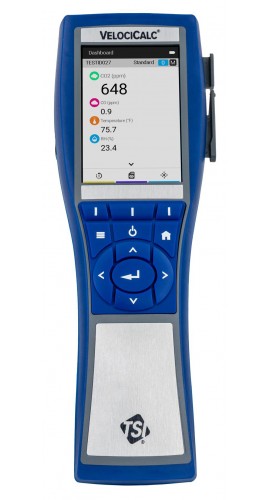 TSI VelociCalc 9600 Multi-Function Ventilation Meter, 20.36 to 36.65 inHg-
