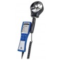 TSI VelociCalc 9600 Multi-Function Ventilation Meter with rotating vane probe, 50 to 6000 ft/min, 32 to 140&amp;deg;F-