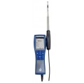 TSI VelociCalc Pro 9650 Multi-Function Ventilation Meter with straight probe, 0 to 9999 ft/min, 14 to 140&amp;deg;F-