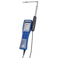 TSI VelociCalc Pro 9650 Multi-Function Ventilation Meter with 966 probe and ISO 17025 accredited calibrations, 0 to 9999 ft/min, 14 to 140&amp;deg;F-