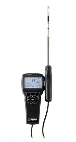 TSI AVM440-AC Velometer Thermal Anemometer, velocity/temperature/flow/humidity, straight-