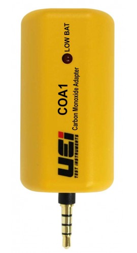 UEi COA1 Carbon Monoxide Detector Adapter for Android and iOS Smartphones-