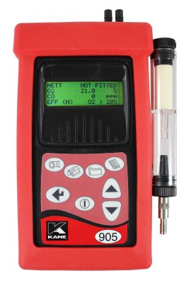 UEi K905 Handheld Industrial Combustion Analyzer, 0 to 4,000 ppm CO-