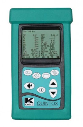 UEi K9206C3 Industrial Combustion Analyzer with NO and SO2 Sensors, 0 to 25% O2, 2,000 ppm CO-