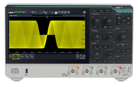 UNI-T UPO2202HD HD Oscilloscope with REAL 12-bit resolution, 200MHz, 2.5 GSa/s, 2 CH, Memory Depth: 100 Mpts, 1,000,000 wfm/s, 10.1&quot; HD multi-touch display-