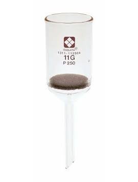 VEE GEE 1311-115A SIBATA Buchner Funnel with fritted disc, fine porosity-