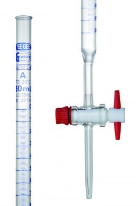 VEE GEE 20114-50 Glass Buret, 50 mL-