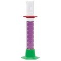 VEE GEE 2355-10 Student-Grade SIBATA Glass Graduated Cylinder, 10 mL, 6-pack-