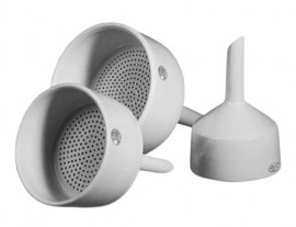 VEE GEE 53223-7601 Porcelain Buchner Funnel, 600 ml, 7.8&amp;quot;-