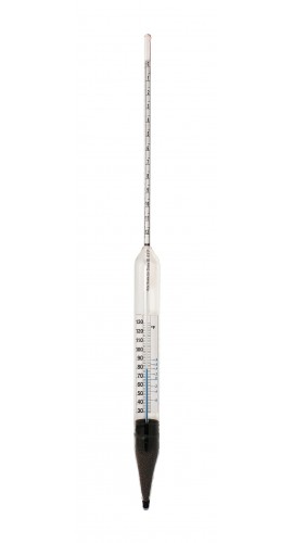 VEE GEE 6601TS-6 Brix Hydrometer with therometer, &amp;deg;C, 49 to 61&amp;deg;-