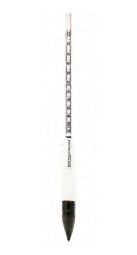 VEE GEE 6602-9S Ultra Precision Specific Gravity Hydrometer, 1.12 to 1.19, 0.001-