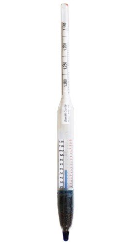 VEE GEE 6603-13 Hydrometer, Specific Gravity 0.650 to 1.000-