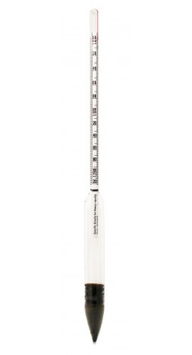 VEE GEE 6603-20 Precision Specific Gravity Hydrometer, 2 to 2.220-