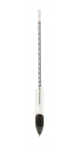 VEE GEE 6609-15 Baume Heavy Hydrometer, 0 to 90&amp;deg;, 1&amp;deg;-