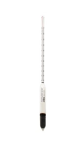 VEE GEE 6611-1 Salt Hydrometer, % saturation, 0 to 100%-