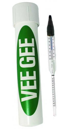 VEE GEE 6753HTS Hydrometer, API 19 to 31, ASTM 53H, with Thermometer-