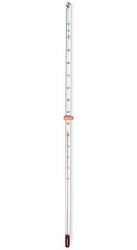 VEE GEE 80601 Glass Spirit-Filled Thermometer-