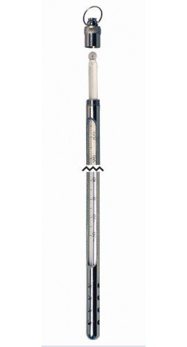 VEE GEE 80701-A Serialized Armored Glass Thermometer-