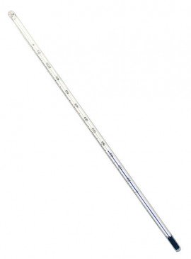 VEE GEE 80703E Immersion Thermometer with FEP encapsulation, 0 to 300&amp;deg;F, total immersion-