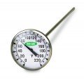 VEE GEE 82250 Scientific Thermometer with dial, 0 to 250&amp;deg;C, 8&amp;quot; stem-